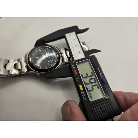 Swatch Irony Windfall Chronograph Swiss Quartz YCS410GX Men's Watch SMALL BAND - Picture 11 of 11